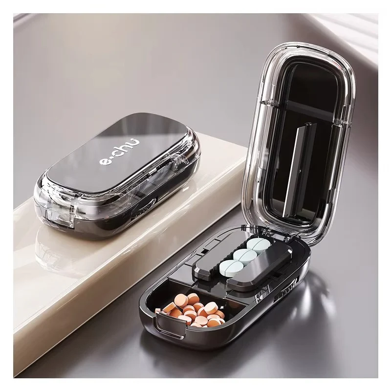 Adjustable Quartering Pill Cutter & Storage Box - Image 5