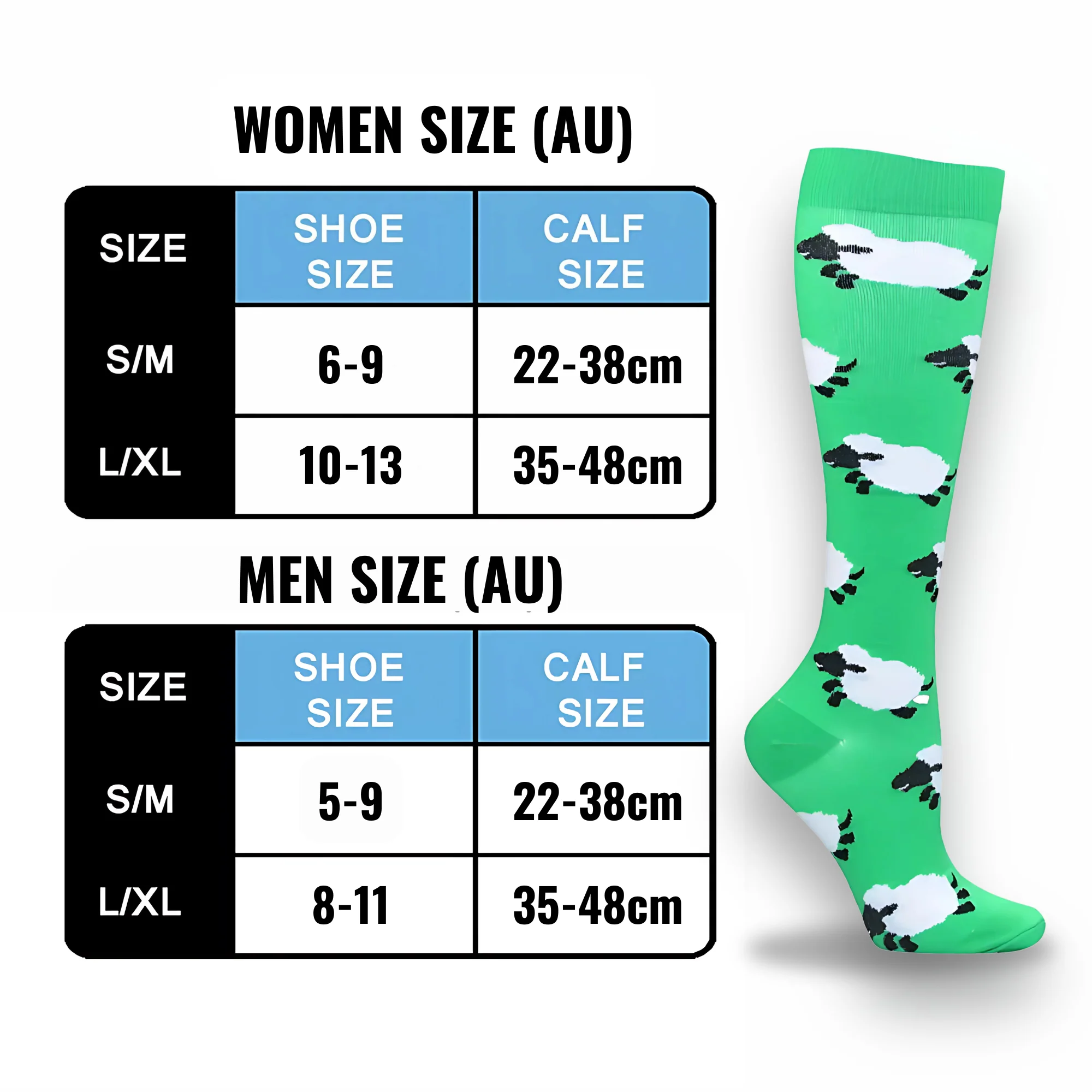 Animal Patterned LegEase Compression Socks - Image 15