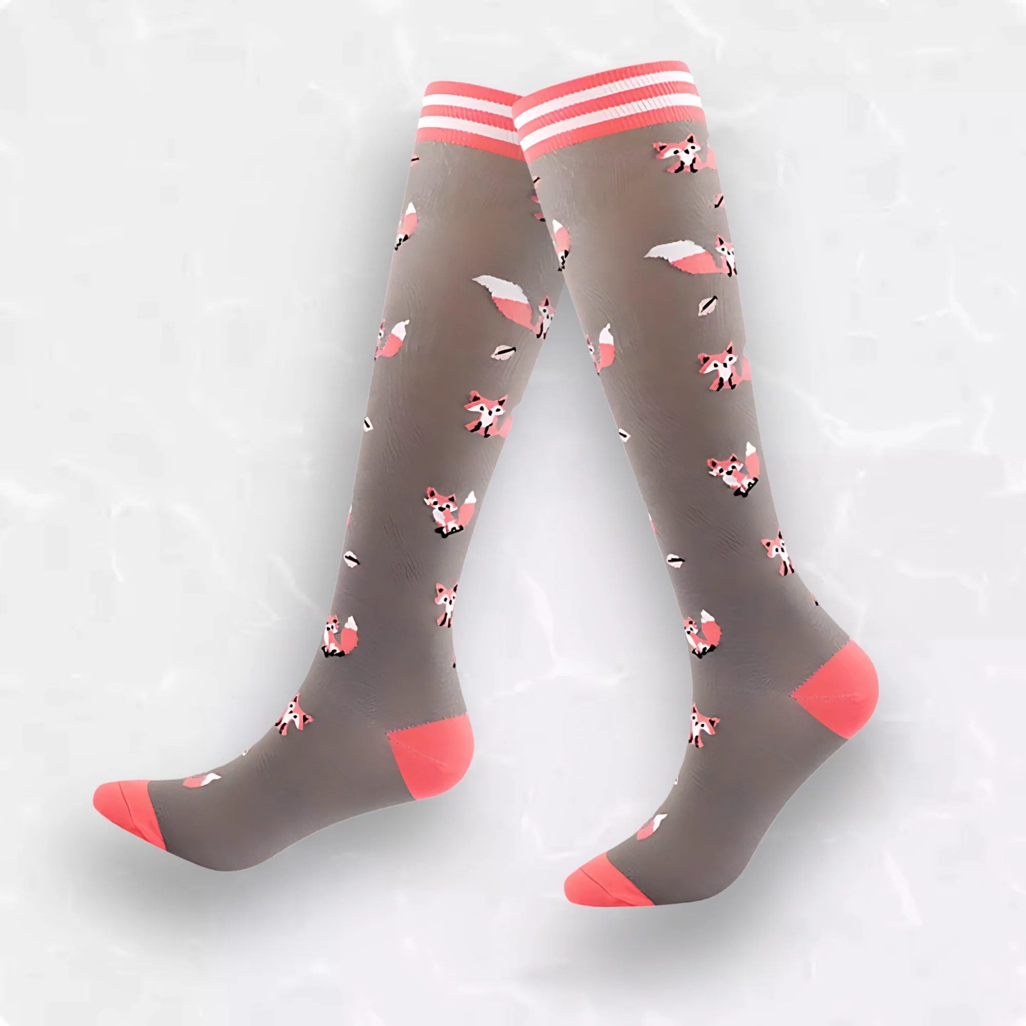 Animal Patterned LegEase Compression Socks - Image 4