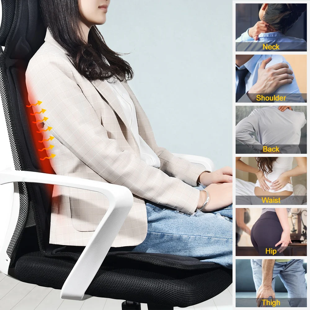 Body & Back Massage Seat Cushion - Image 5
