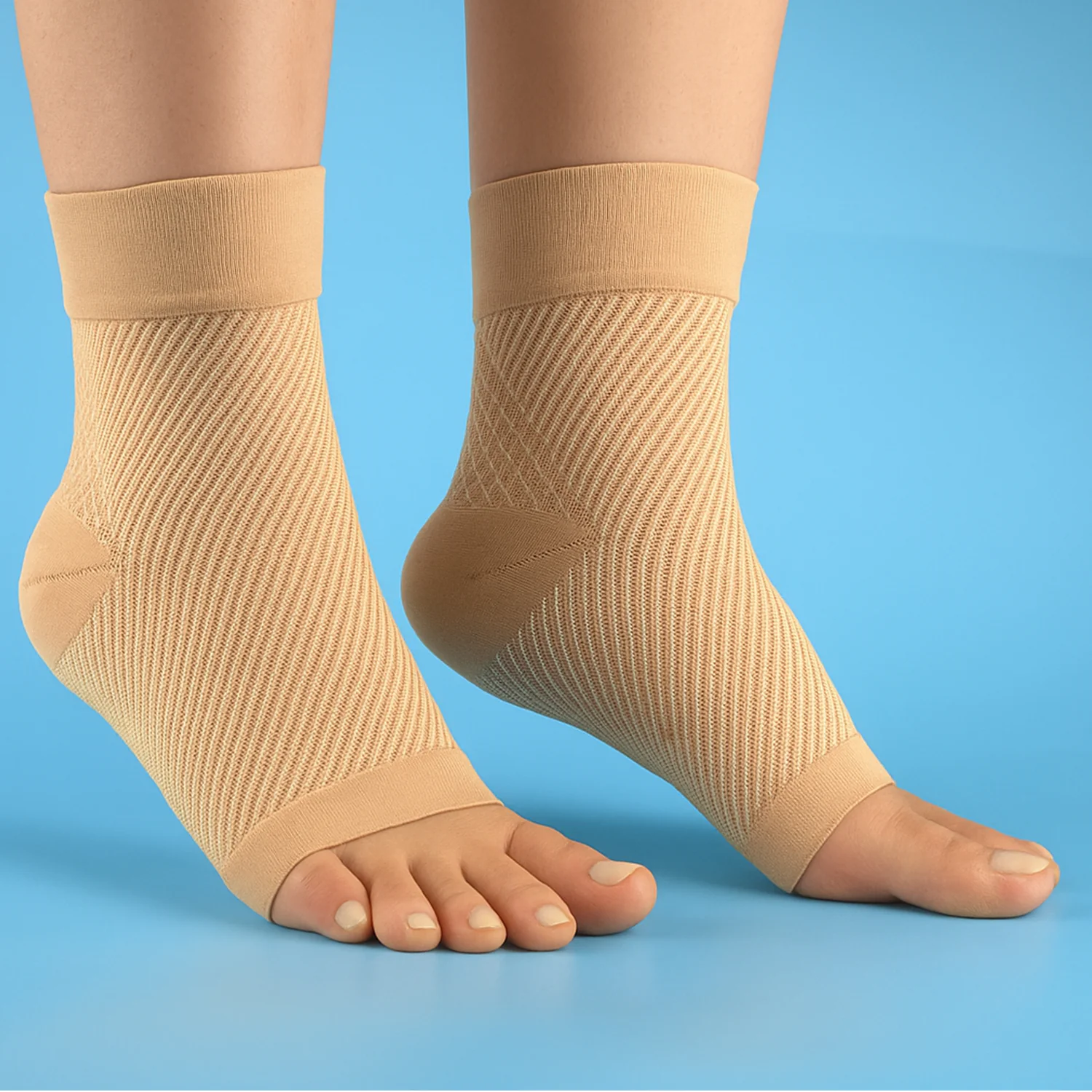 Foot & Ankle Sleeve Compression Socks - Image 13
