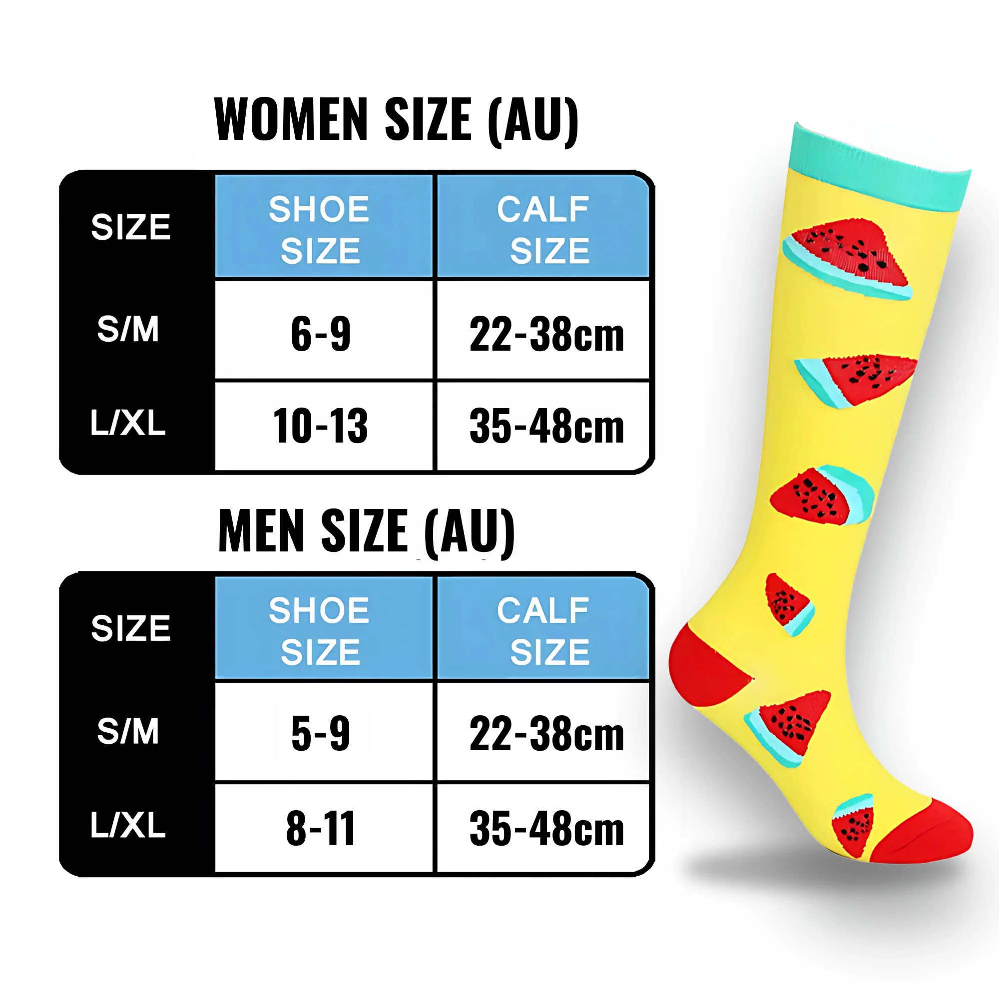 Fruit Patterned LegEase Compression Socks - Image 7
