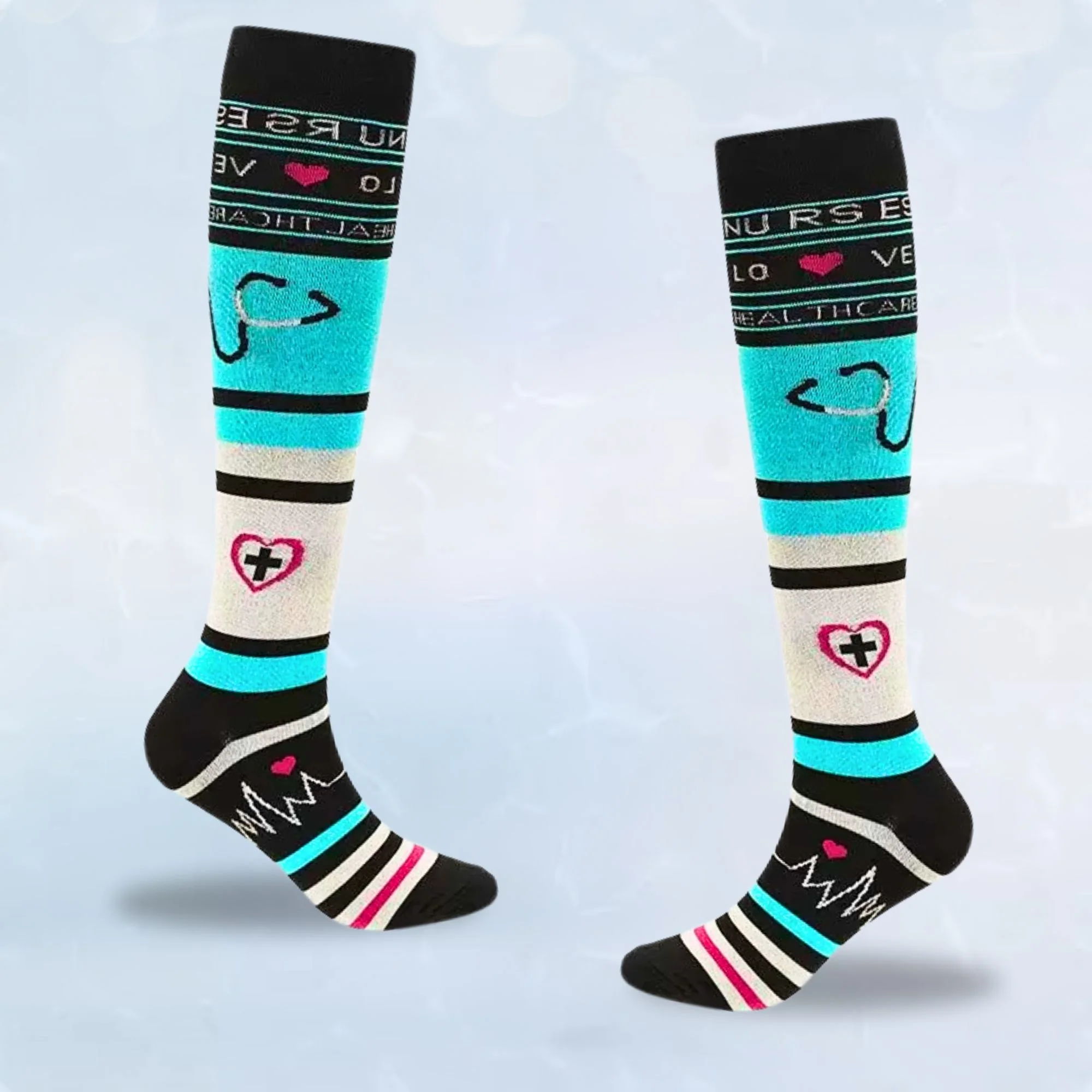 Fun Patterned LegEase Compression Socks - Image 55