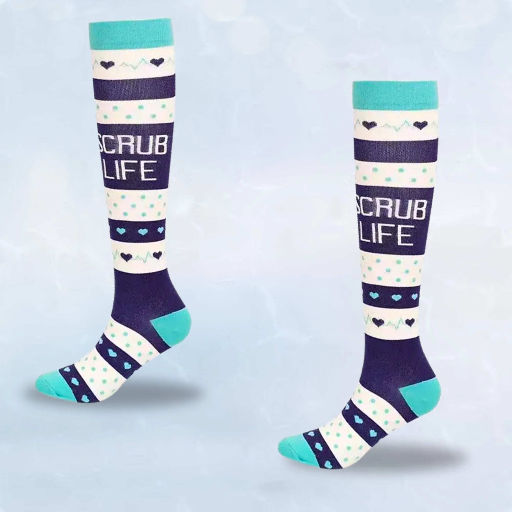 Fun Patterned LegEase Compression Socks - Image 56