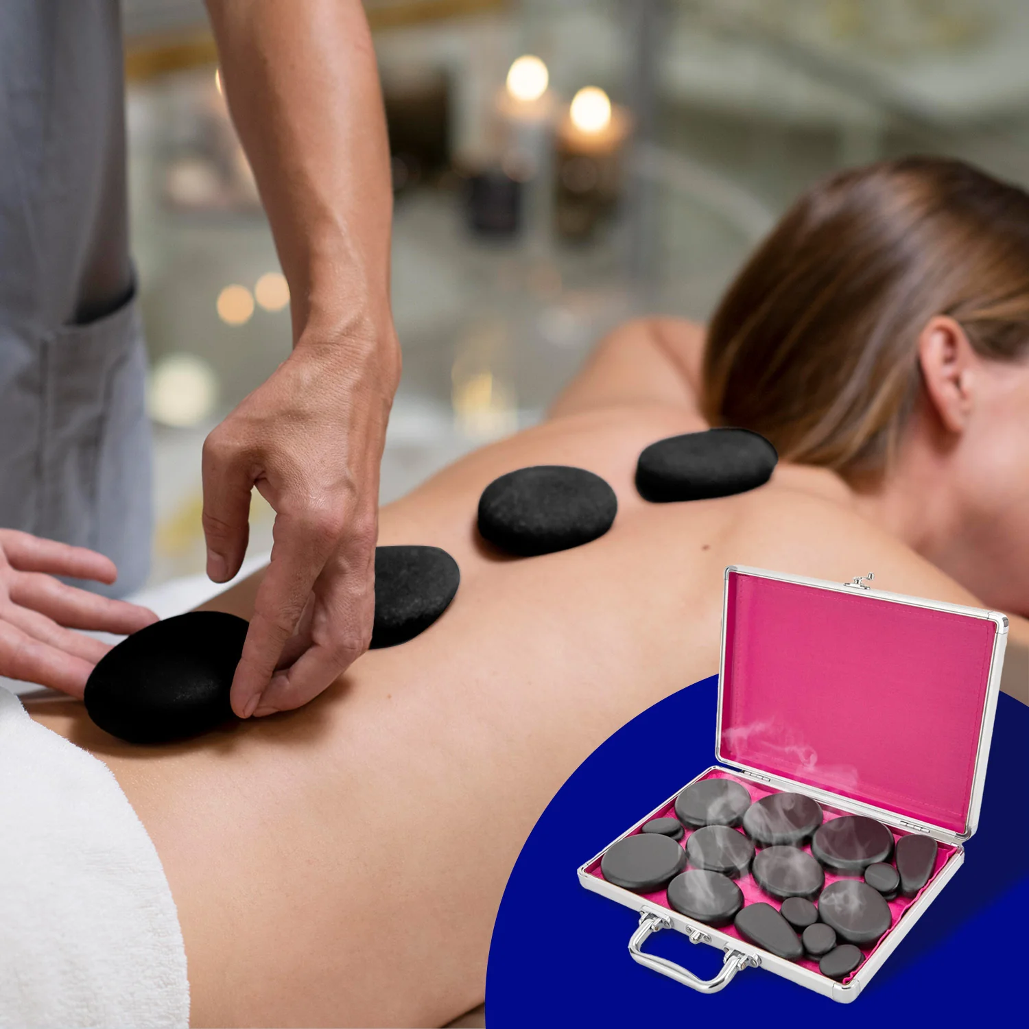 Hot Massage Basalt Stone Kit - Image 4