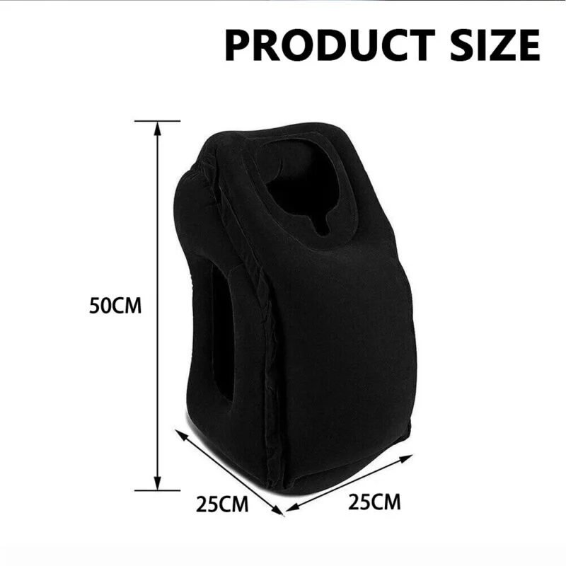 Inflatable Air Cushion Travel Pillow - Image 6