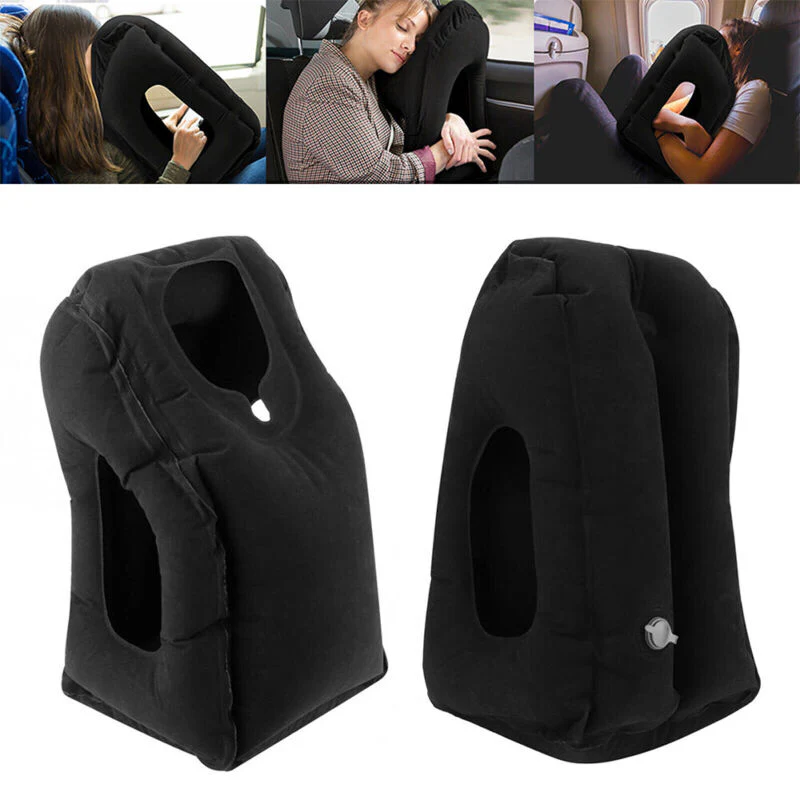 Inflatable Air Cushion Travel Pillow - Image 7