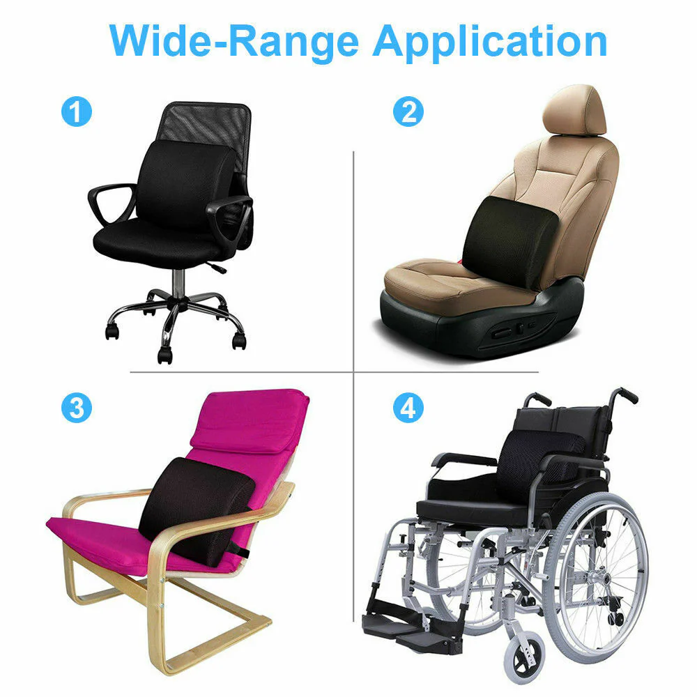 Memory Foam Sciatica Back & Seat Cushions - Image 6