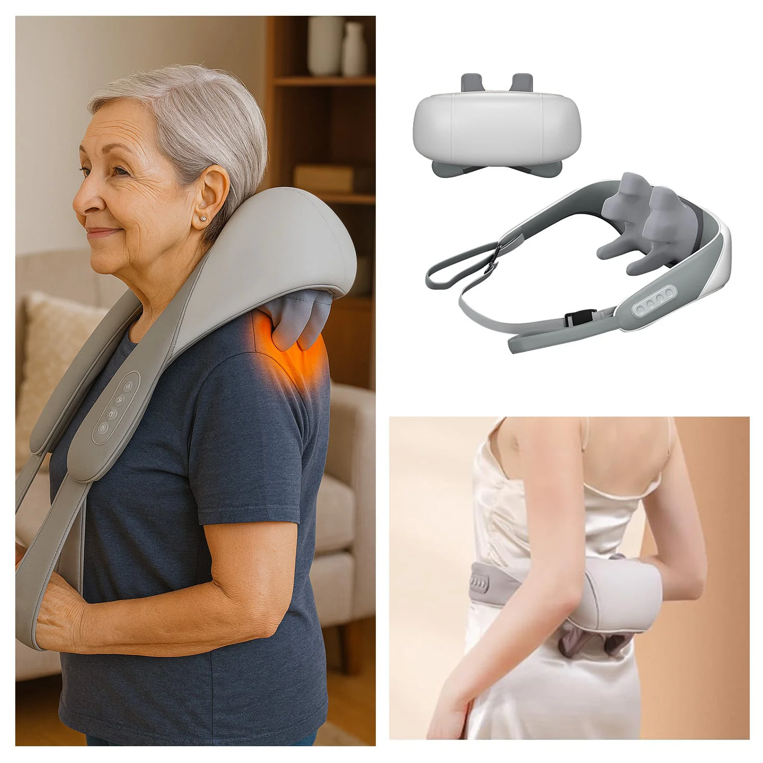 Neck and Shoulder Heat Massager - Image 5