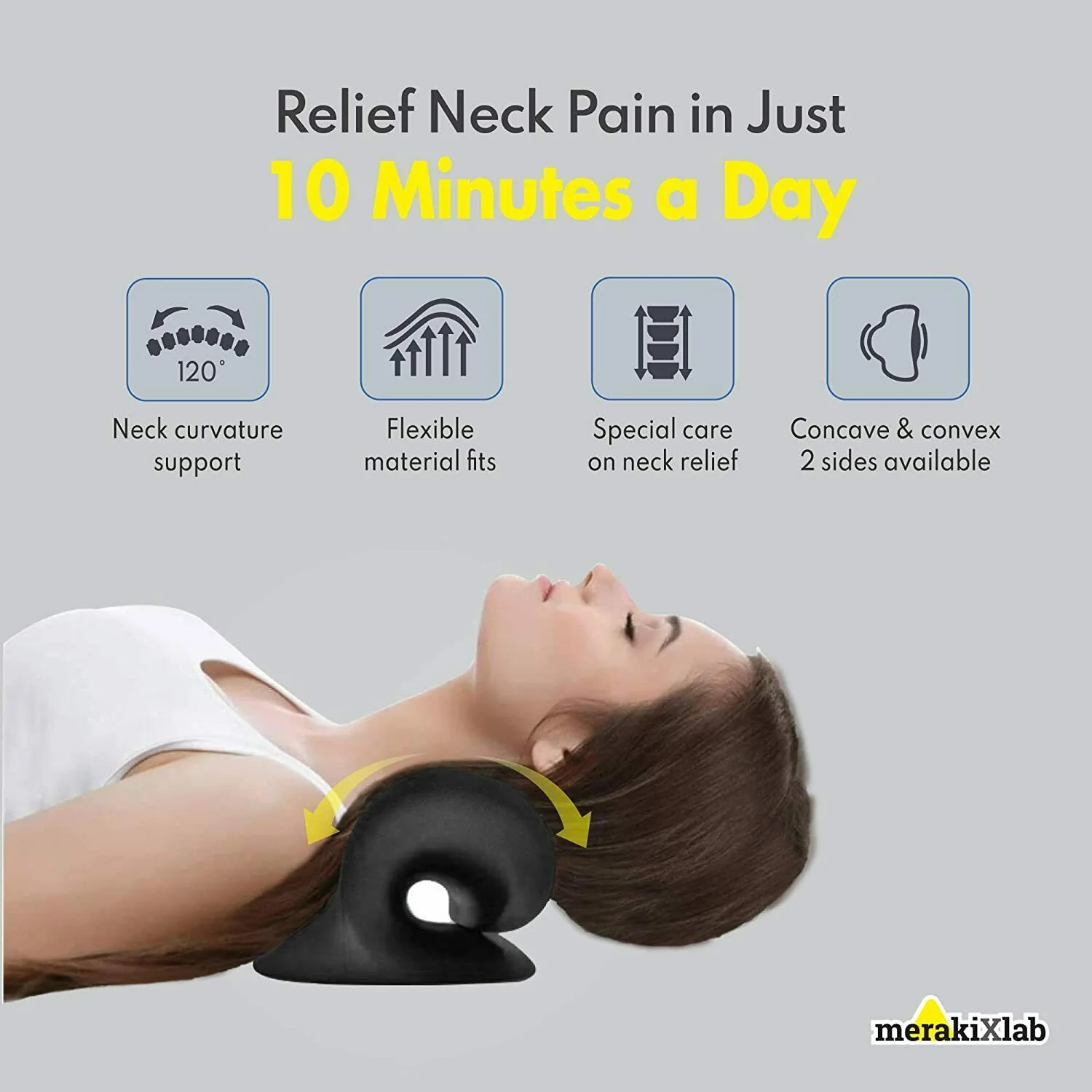 Neck And Shoulder Relaxer & Cervical Neck Traction Device - Image 6
