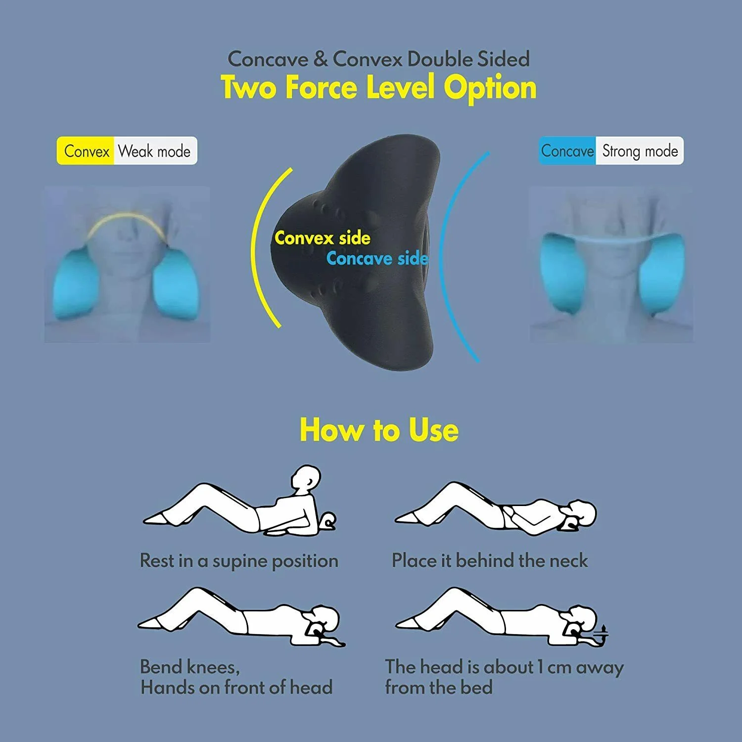 Neck And Shoulder Relaxer & Cervical Neck Traction Device - Image 9