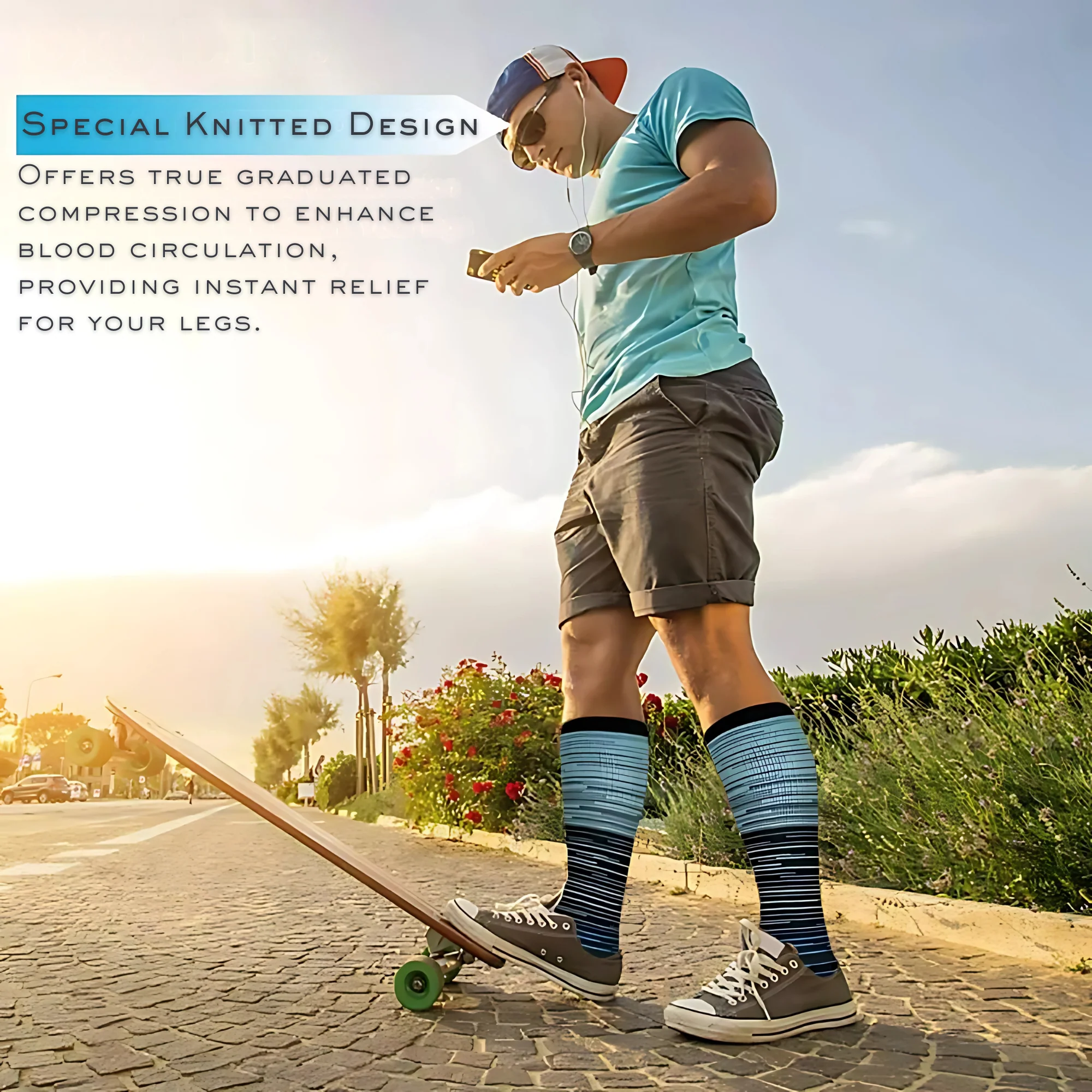 Ombré Flex LegEase Compression Socks - Image 12