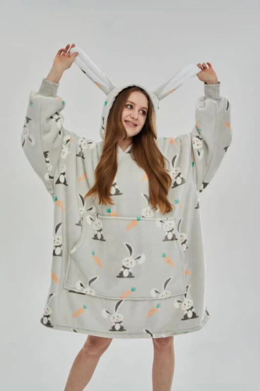 Oversized Winter Hoodie Blanket - Image 20