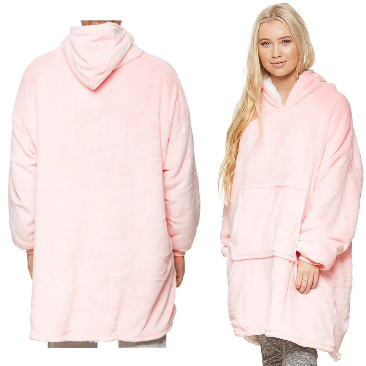Oversized Winter Hoodie Blanket - Image 5