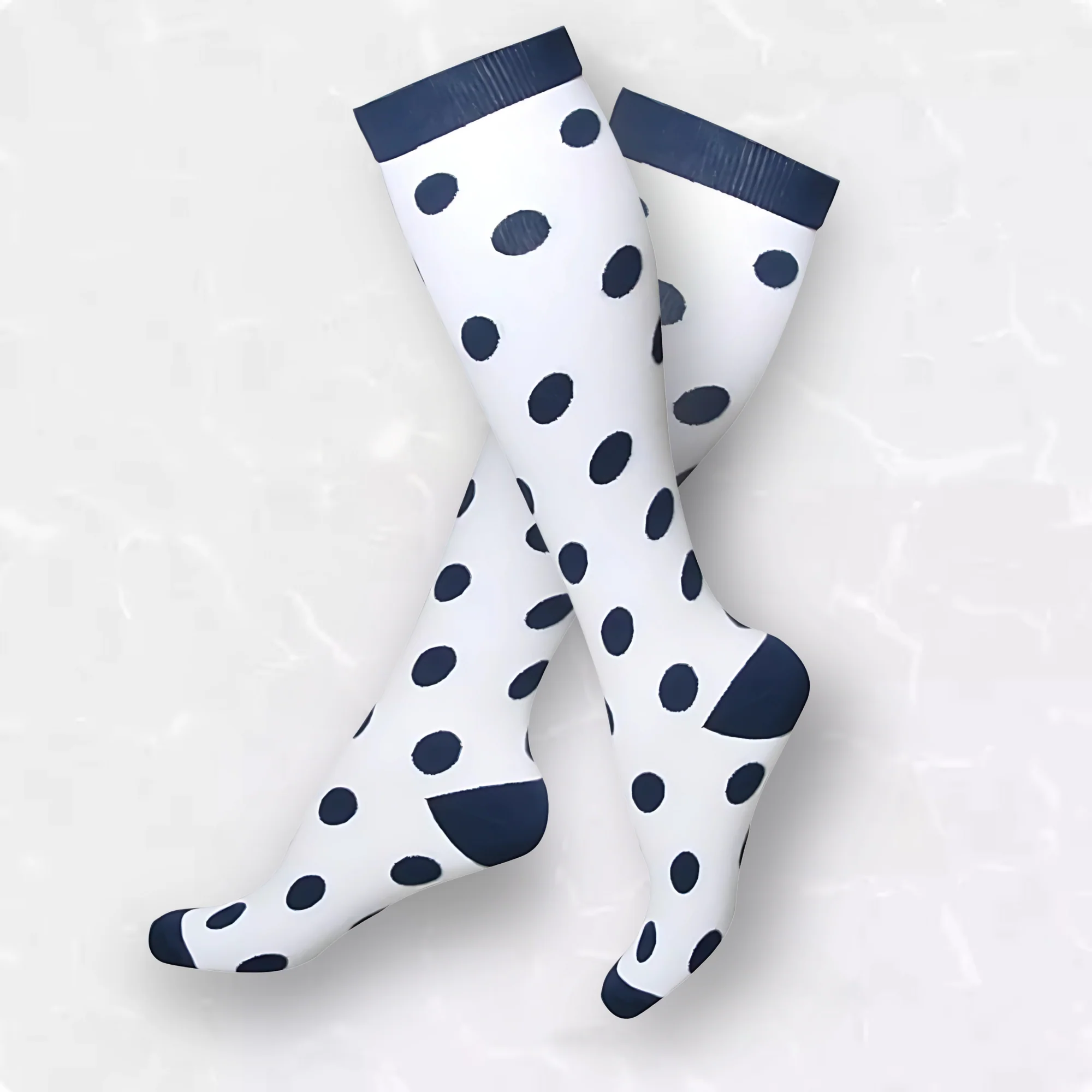 Spotted Patterned LegEase Compression Socks - Image 3