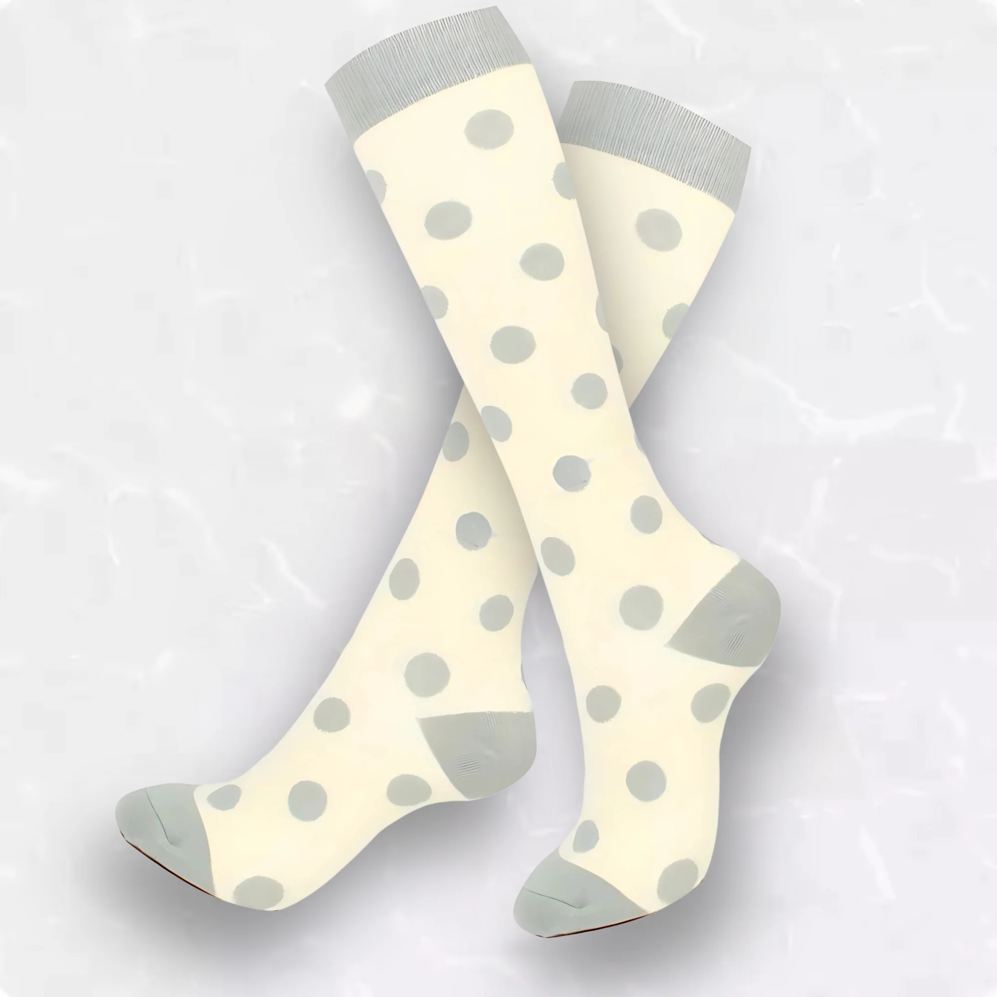 Spotted Patterned LegEase Compression Socks - Image 7